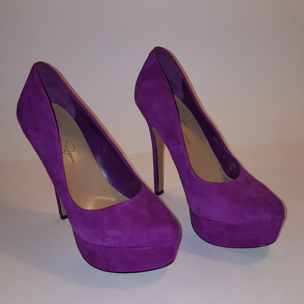 Purple Pumps